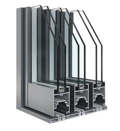 Zktm120-180-4520 extremely narrow triple linkage sliding door