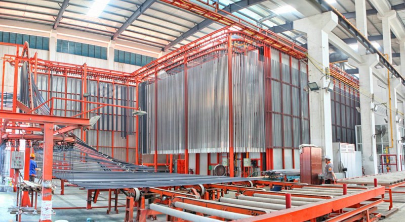 Automaticvertical spraying production line